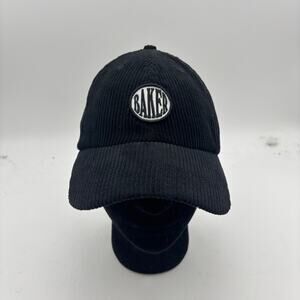 Baker Skateboards Nautical Corduroy Snapback Baseball Hat Skater Y2K